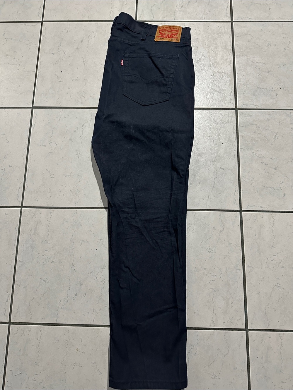 Levi's Men's Navy Straight-Leg Chinos